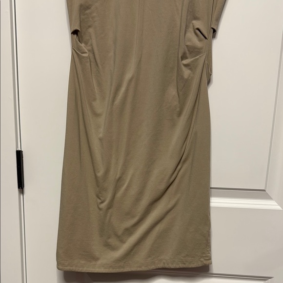 Athleta Sand Ruched Sheath Mini Dress - Picture 4 of 7